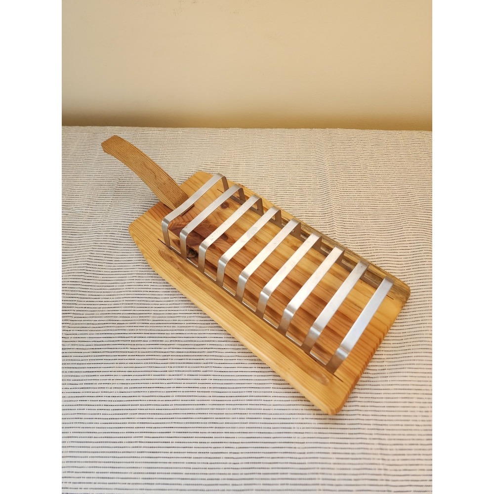 Vintage MCM Toaster Holder Sweden 60s Danish Modern Minimalist Decor Rack